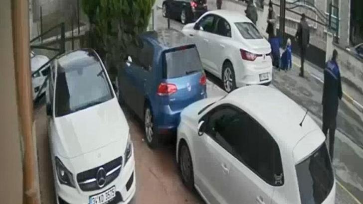 Pendik'te yol kapatma tartışmasındaki saldırgan adliyeye sevk edildi