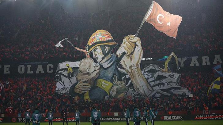 Trabzonspor - Basel maçında tüm Türkiye tek yürek