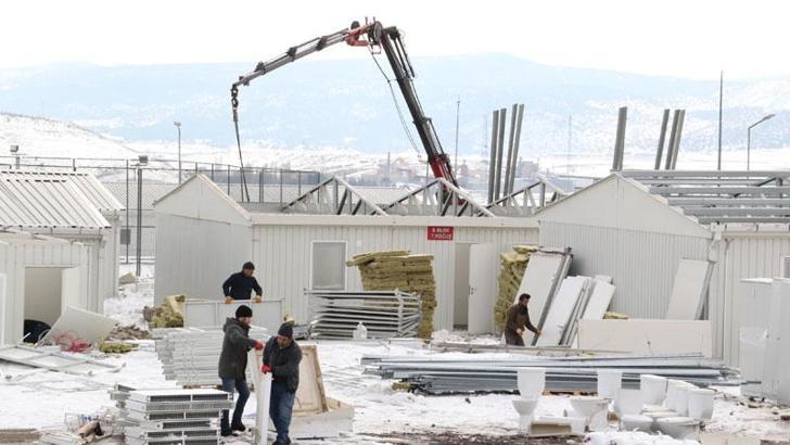 Eskişehir’den depremin yıktığı Kahramanmaraş’a bin kişilik prefabrik ev