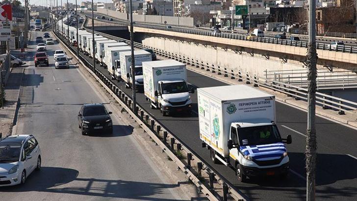 Yunanistan’dan Türkiye’ye tıbbi malzeme desteği
