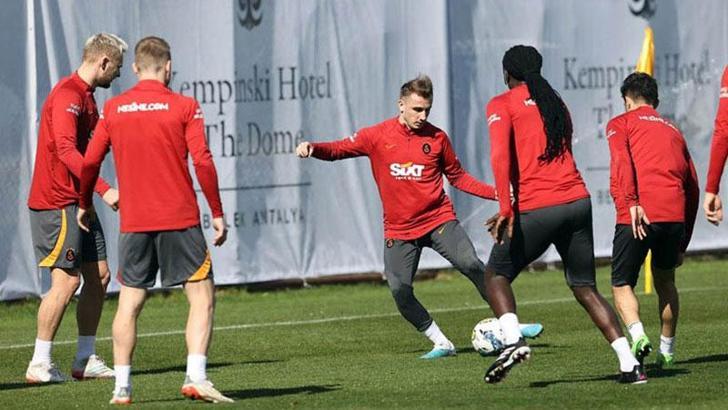 Galatasaray kamp çalışmalarına devam etti