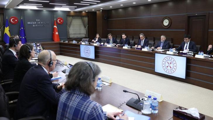 Bakan Nebati, AB heyeti ile görüştü