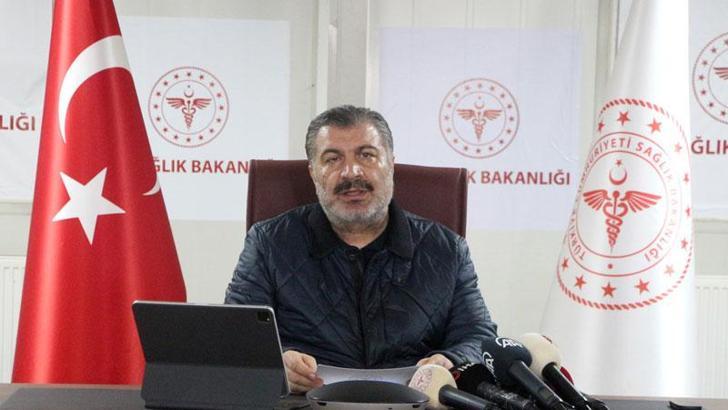 Bakan Koca: Hatay'da 95 yoğun bakım hastası şehir dışına sevk edildi