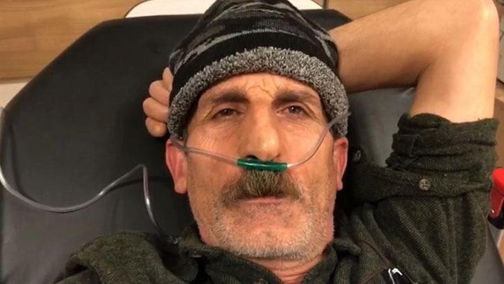 Kepçe operatörüne yol gösterirken üzerine çığ düştü; köylüler kurtardı