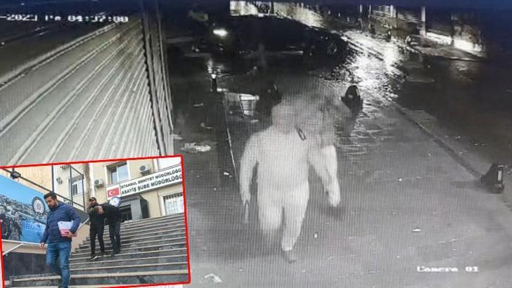 Kar maskeli hırsızlardan biri yakalandı