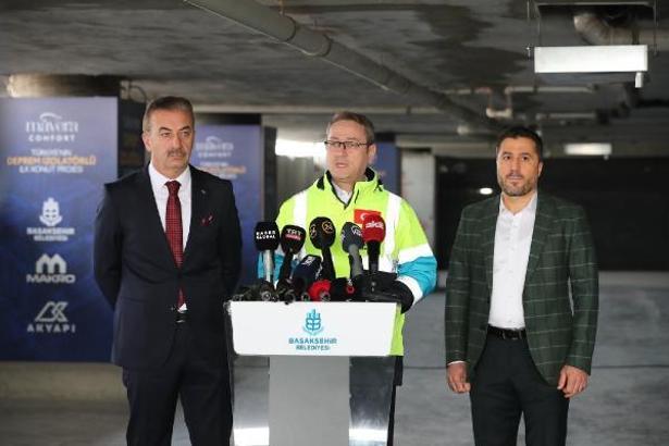 Başakşehir’de deprem izolatörlü konut projesinin tanıtımı yapıldı