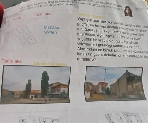 Son projesi 'tarihi çevrede toplu konut' çalışması oldu