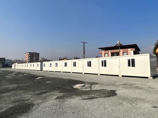 İGA'nın Hatay’da kurduğu konteyner kent 8 Mart’ta açılıyor