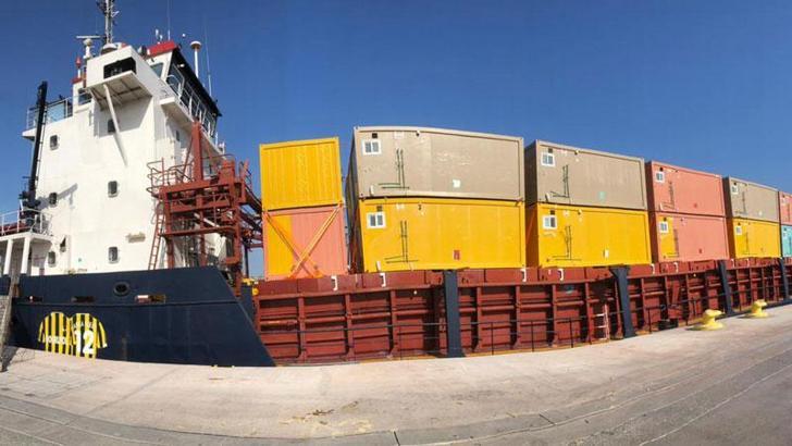 Katar’ın bağışladığı 10 bin konteynerin bir bölümü daha yola çıktı
