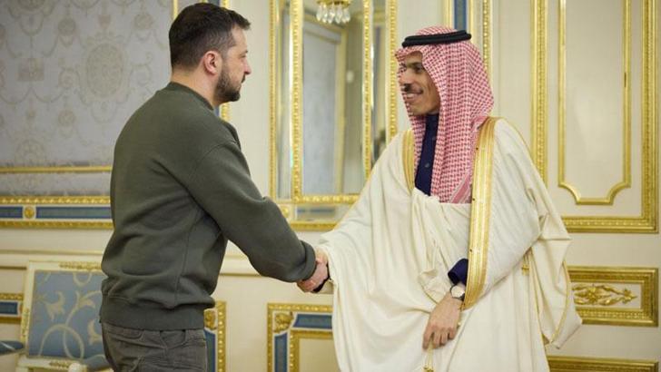 Suudi Arabistan Dışişleri Bakanı’ndan Ukrayna ziyareti