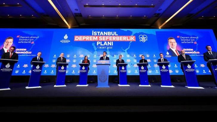 İmamoğlu, İstanbul Deprem Seferberlik Planı'nı açıkladı