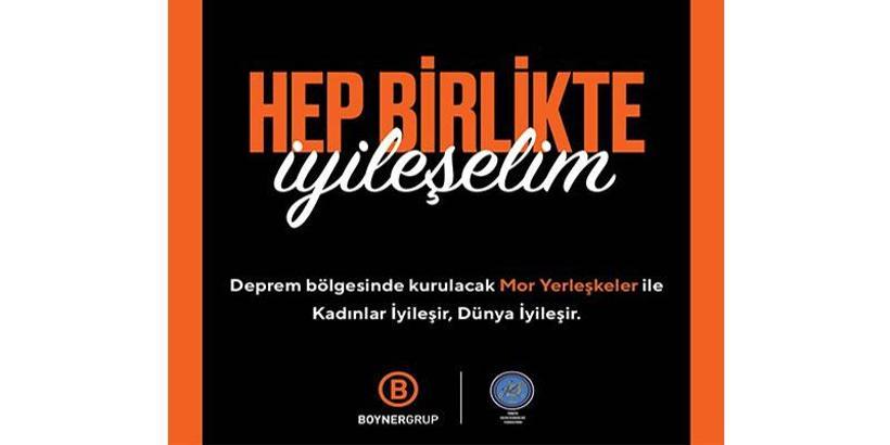 Boyner’den Mor Yerleşke projesine destek