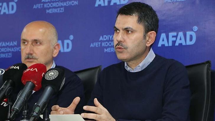 Bakan Kurum: 2 ay içinde 244 bin 343 konutun temelini atacağız