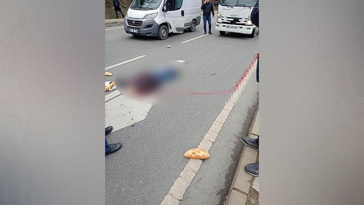 Ekmek alıp evine gitmek isterken kamyonetin çarpmasıyla öldü