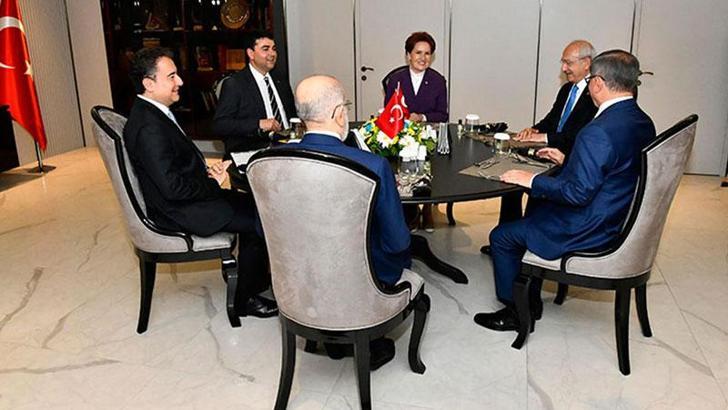 6'lı Masa: Cumhurbaşkanı adayımız konusunda ortak anlayışa ulaştık