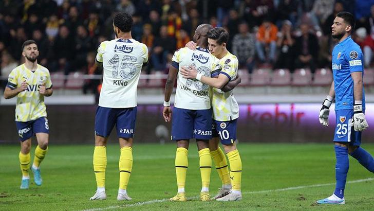 Kayserispor - Fenerbahçe: 1-2