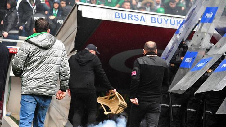 Olaylı maçta Bursaspor, Amedspor'u 2-1 yendi