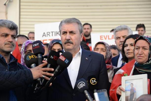 Destici: PKK’nın uzantısı HDP’nin desteklediği bir cumhurbaşkanı adayı desteklenemez