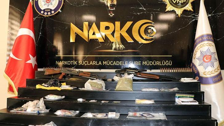 Van'da 530 kilo uyuşturucunun ele geçtiği 'Kökünü Kurutma' operasyonlarına 52 tutuklama