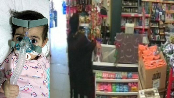 SMA hastası Fevziye bebeğin bağış kumbarası çalındı