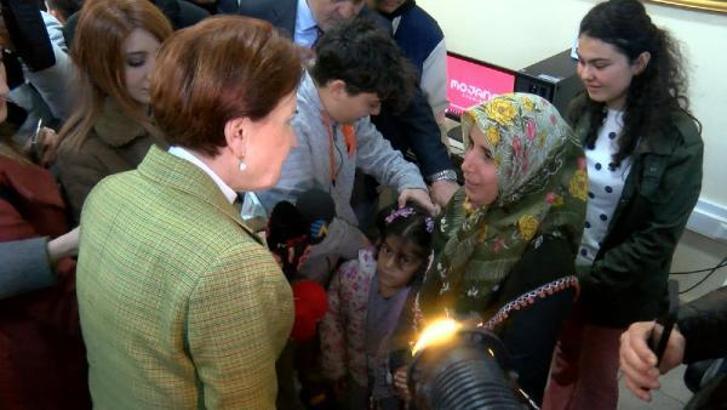Akşener'den depremzede çocuklara 'doğum günü partisi' sözü