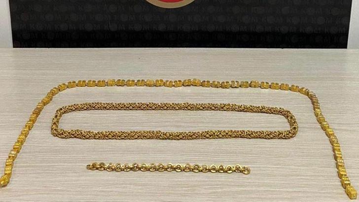 Ermeni uyruklu 2 şüpheli havalimanında kaçak altınla yakalandı