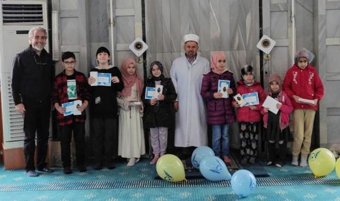 Haydi Çocuklar Camiye yarışmasında ödüller verildi