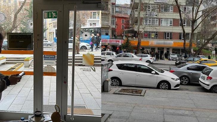 Ankara'da banka şubesine pompalı tüfekli saldırı: 1 yaralı