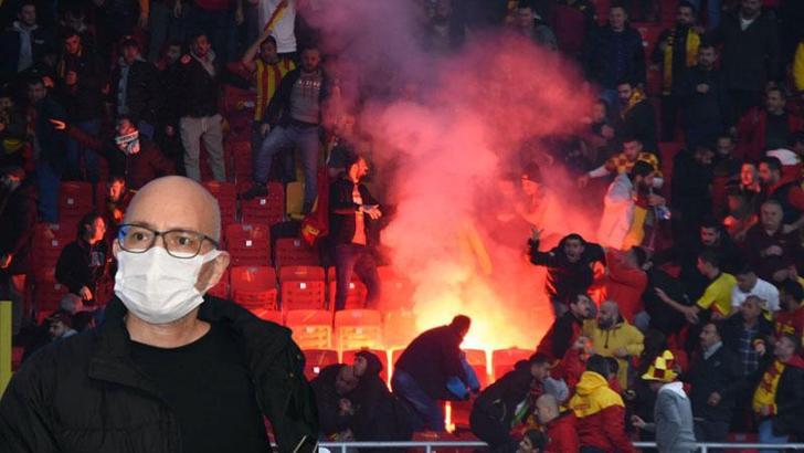 Olaylı derbide işaret fişeğinin isabet ettiği Göztepe taraftarı: Sosyal hayatım bitti