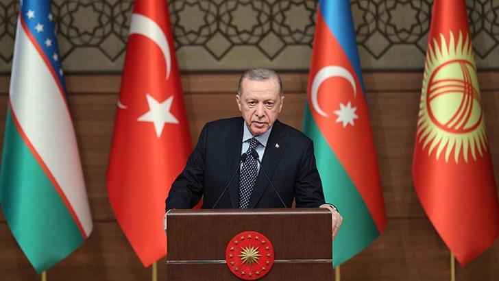 Cumhurbaşkanı Erdoğan: Türk devletleri Avrupa'nın enerji güvenliğinde anahtar konuma geldi