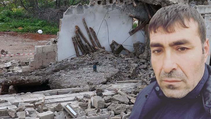 Kilis'te depremde hasar gören tek katlı yapı çöktü: 1 ölü