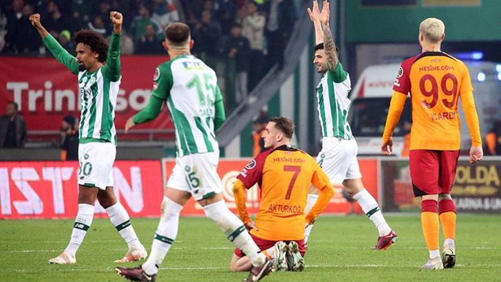 Konyaspor - Galatasaray: 2-1