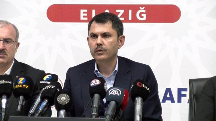 Bakan Kurum: 301 bin binanın acil yıkılacak, yıkık veya orta hasarlı olduğunu tespit ettik