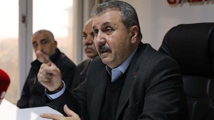 Destici: Oy için terör örgütünün temsilcisi parti ile iş birliği yapmaması lazım