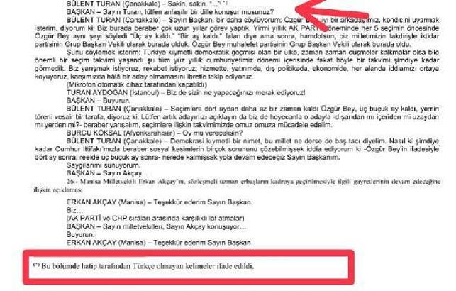 TBMM Başkanı Şentop: 'Bilinmeyen dil' değil, 'Türkçe olmayan kelime' yazılıyor (2)