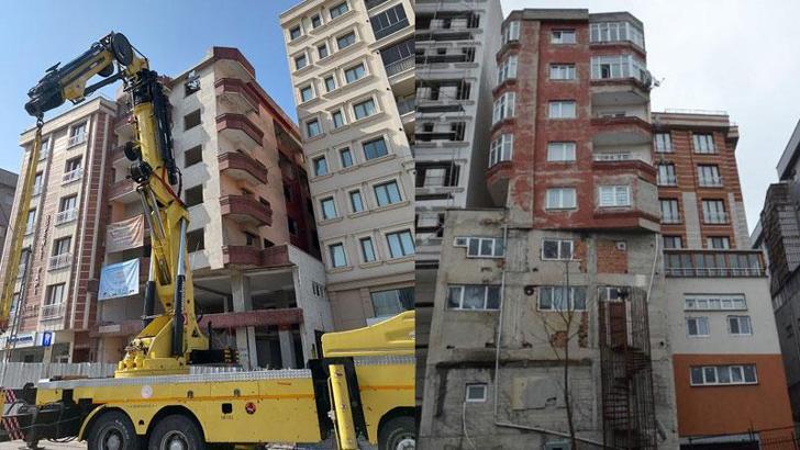 Sosyal medyada çok konuşulan Bağcılar’daki binanın yıkımına başlandı
