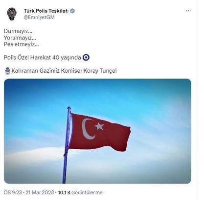 EGM'den, Polis Özel Harekat'ın 40'ıncı kuruluş yıldönümüne özel video