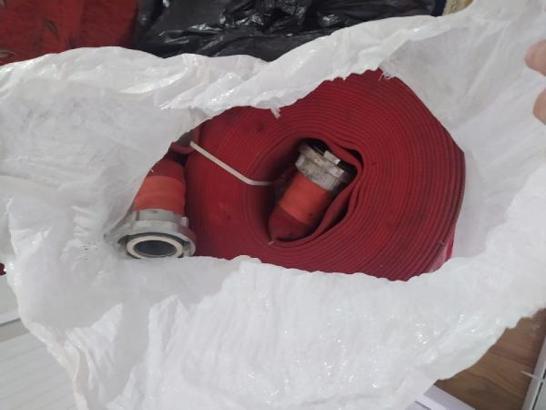 Yangın söndürme hortumu ve su motoru hırsızlığına 2 tutuklama