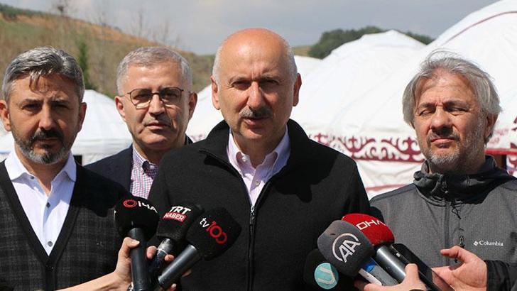 Bakan Karaismailoğlu: Şehirlerimizi yeniden inşa ediyoruz