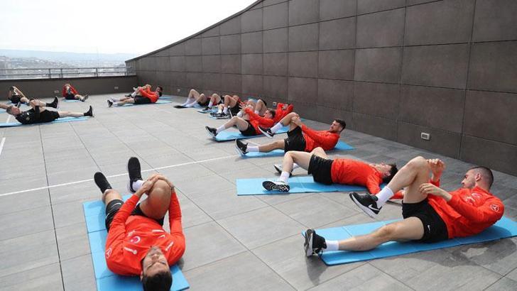 A Milli Takım, Ermenistan maçının hazırlıklarını tamamladı