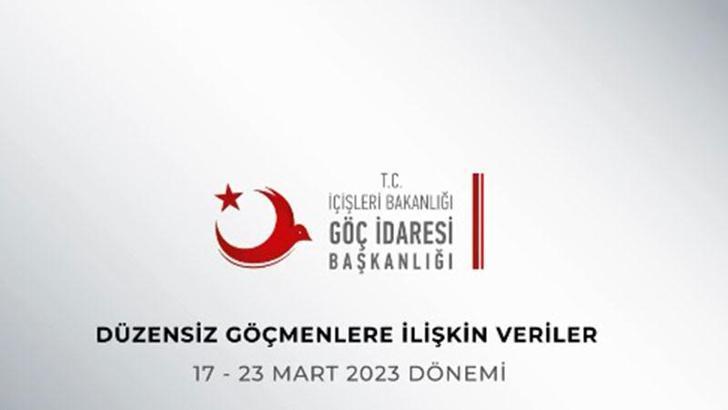 Göç İdaresi BaÅŸkanlığı: 17- 23 Mart'ta 2 bin 527 kaçak göçmen yakalandı