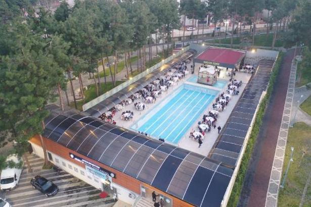 Erbaa'da depremzedeler iftar programında buluştu