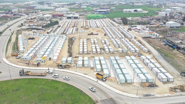 Hatay’da ‘Konya Konteyner Kentin’ ilk etabında sona gelindi