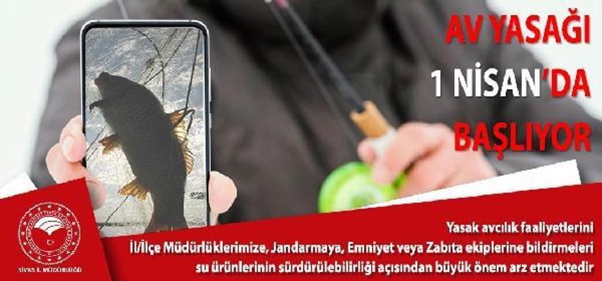 Balık avı yasağı 1 Nisan'da başlıyor