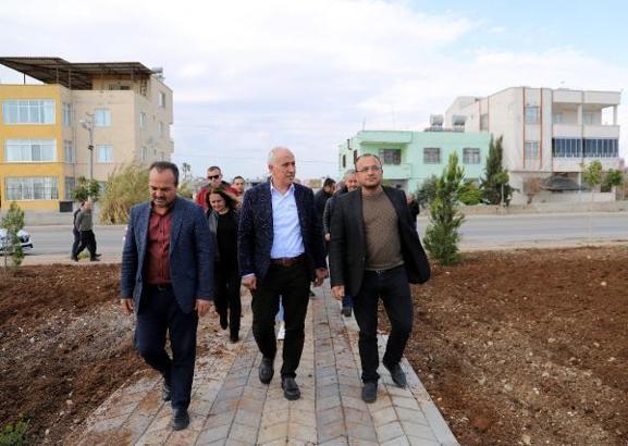 Karaduvar sakinleri denize nazır bir park ve yeşil alana kavuşuyor