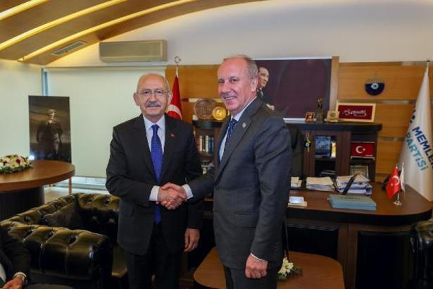 Kemal Kılıçdaroğlu, Muharrem İnce ile görüştü