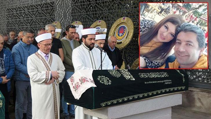 Hakim eşini öldürdükten sonra intihar eden kadın İstanbul'da toprağa verildi