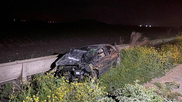 Tartıştığı eski kayınpederini ayağından vurdu, kaçtığı otomobiliyle kaza yapıp öldü