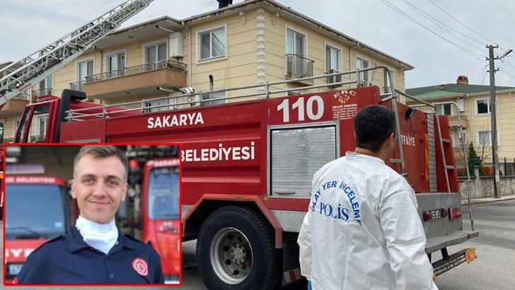 Yangına müdahale ederken bulunduğu bölüm çöken itfaiye eri, yaşamını yitirdi