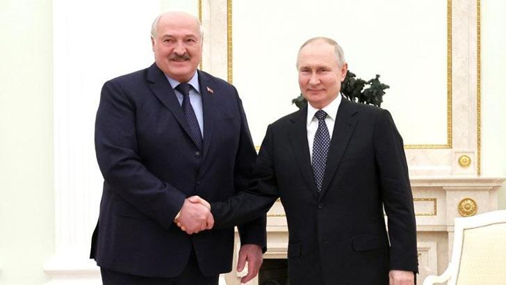 Putin ve Lukaşenko, Moskova’da görüştü
